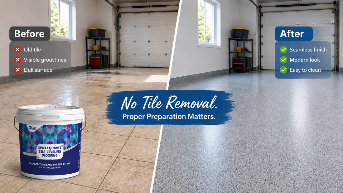 Can You Put Epoxy Flooring Over Tile? A Complete Guide