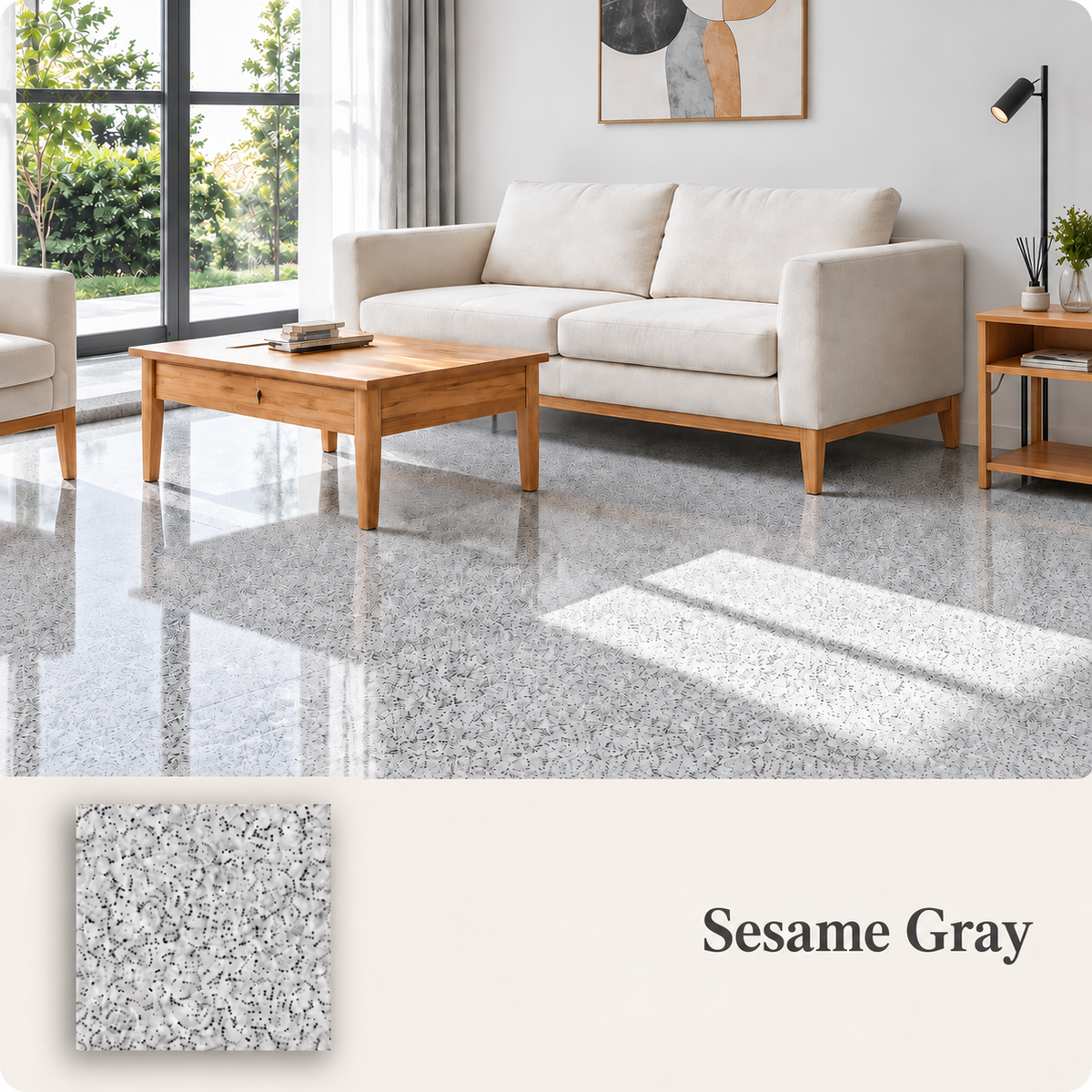 Epoxy Colored Sand Flooring
